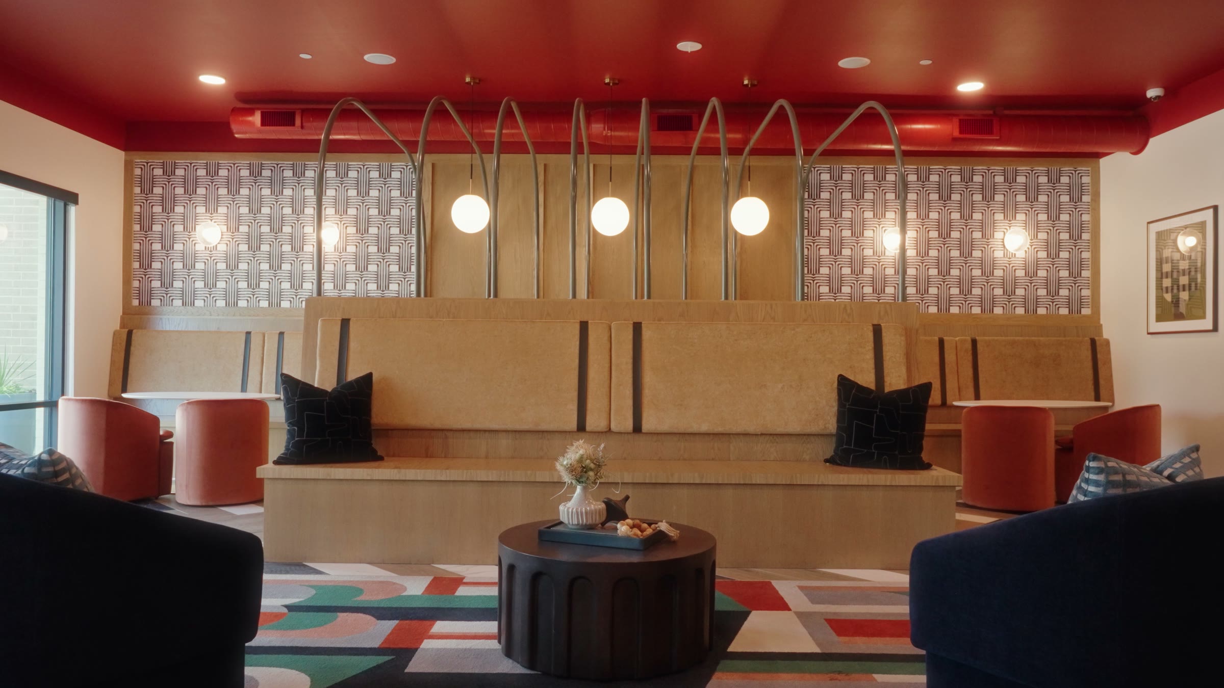The resident lounge
