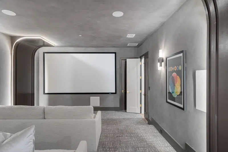 Media room, 1194 Courtland Dr, Frisco